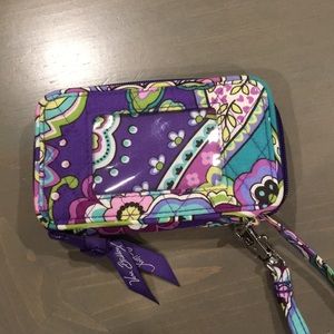 NWOT Heather phone wristlet!